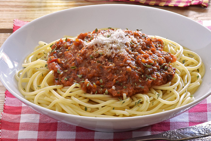 Imagen de Fideos con Salsa boloñesa